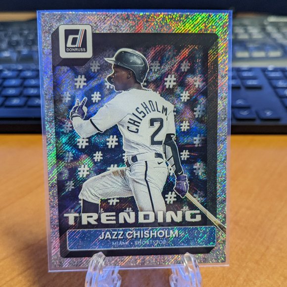 2022 Donruss - Jazz Chisholm - Trending Rapture - Picture 1 of 1